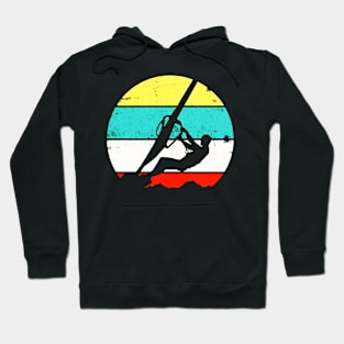 Surfing Surfboard Vintage Retro Hoodie